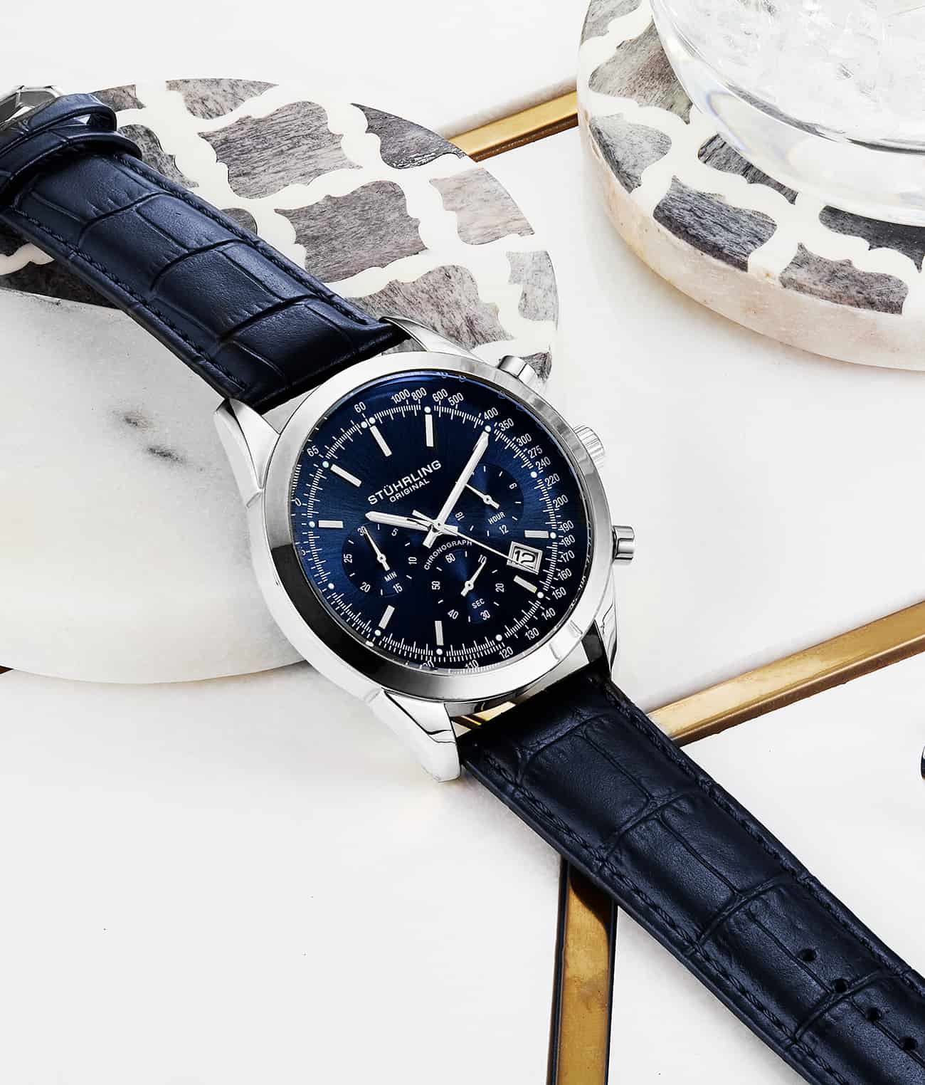 Stührling Rialto 3975L Quartz 44mm Chronograph - Image 6