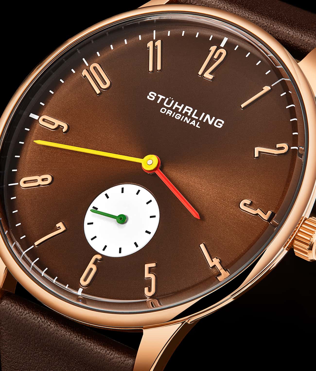 Stührling Romania Japanese Quartz 42mm 4026 Classic - Image 18