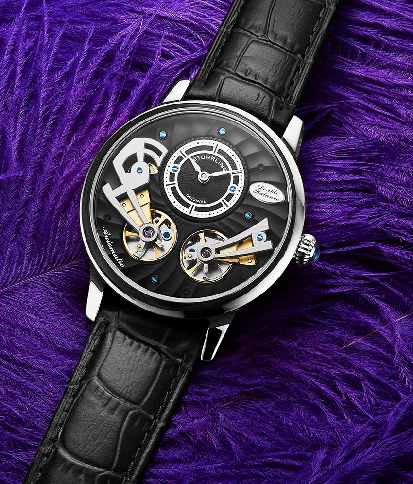 Stührling Sagittarian 740 Automatic 45mm Skeleton - Image 10