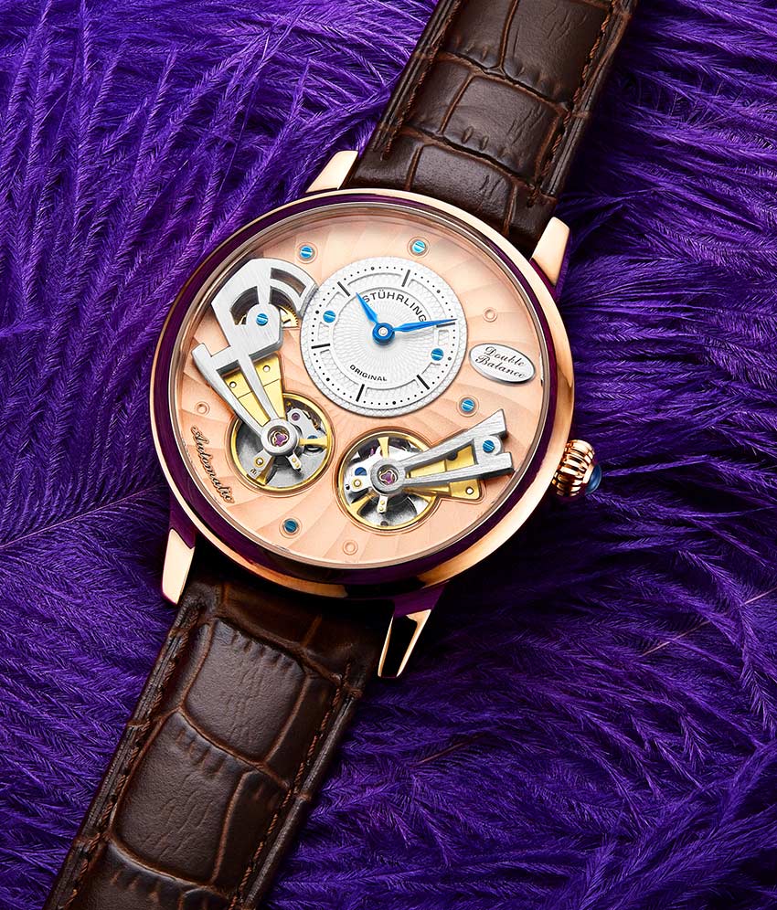 Stührling Sagittarian 740 Automatic 45mm Skeleton - Image 2