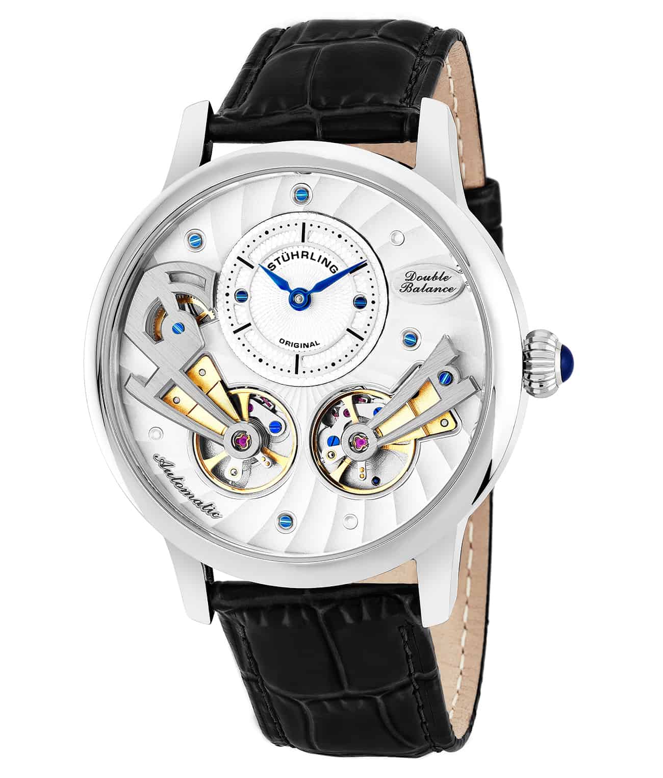 Stührling Sagittarian 740 Automatic 45mm Skeleton - Image 3