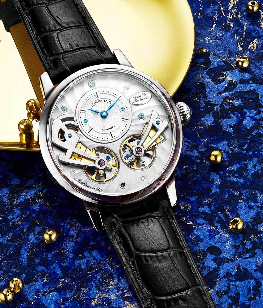 Stührling Sagittarian 740 Automatic 45mm Skeleton - Image 4