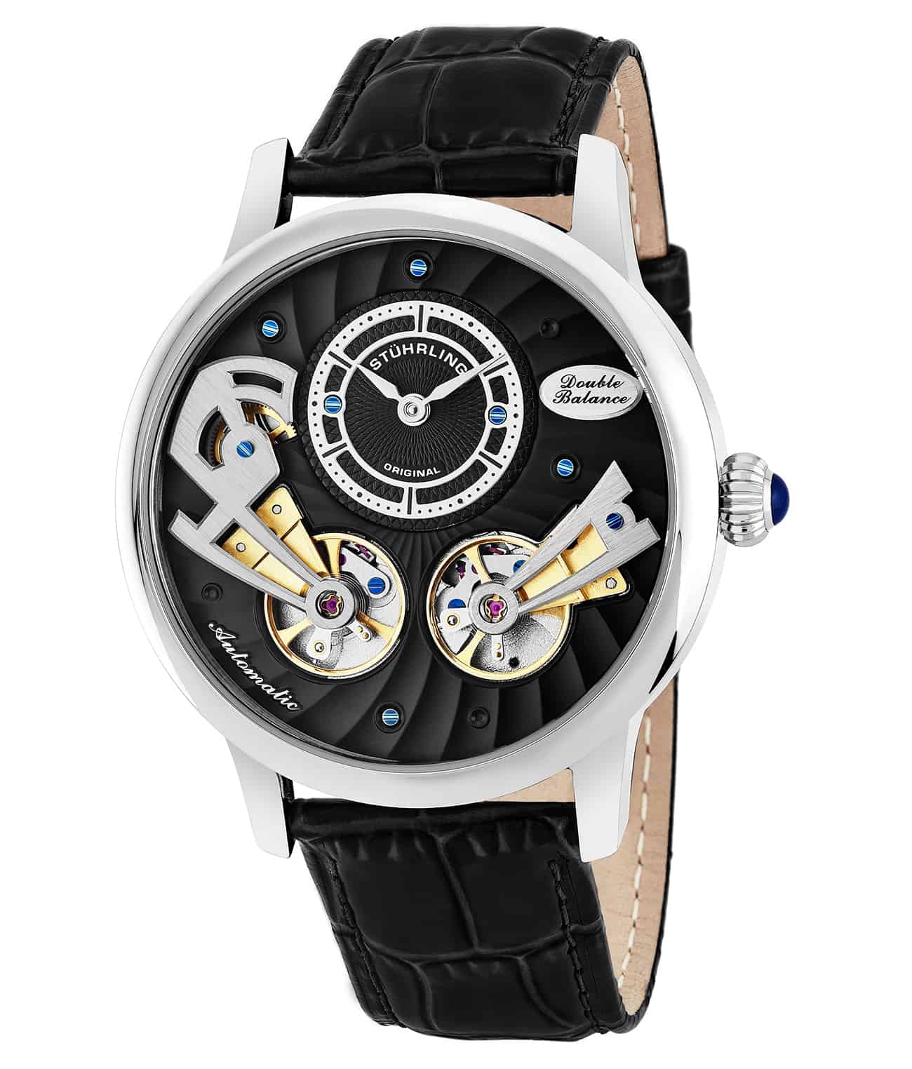 Stührling Sagittarian 740 Automatic 45mm Skeleton - Image 6