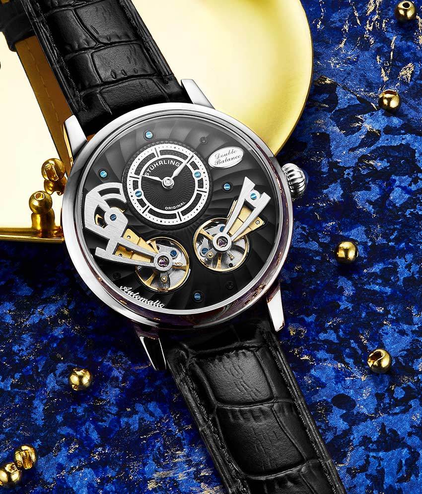 Stührling Sagittarian 740 Automatic 45mm Skeleton - Image 9