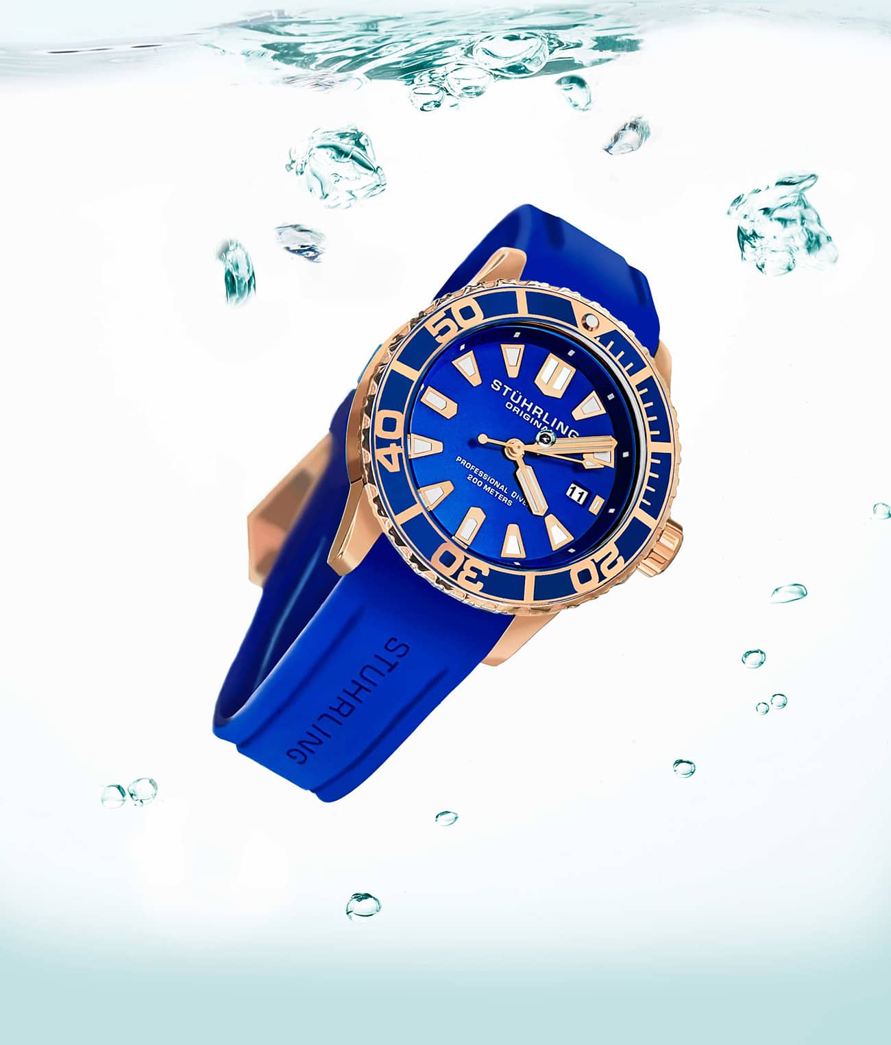 Stührling Sailtimer 708 Quartz 42mm Diver - Image 13