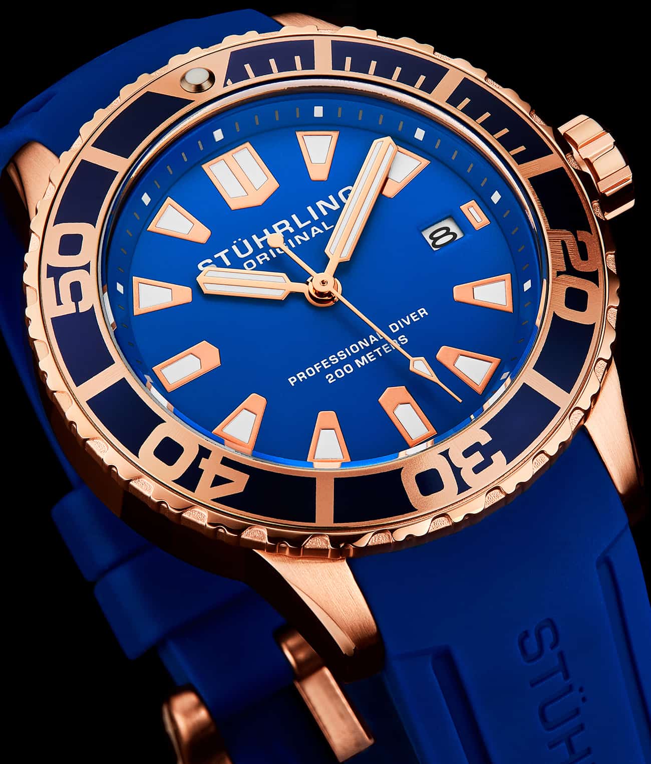 Stührling Sailtimer 708 Quartz 42mm Diver - Image 15