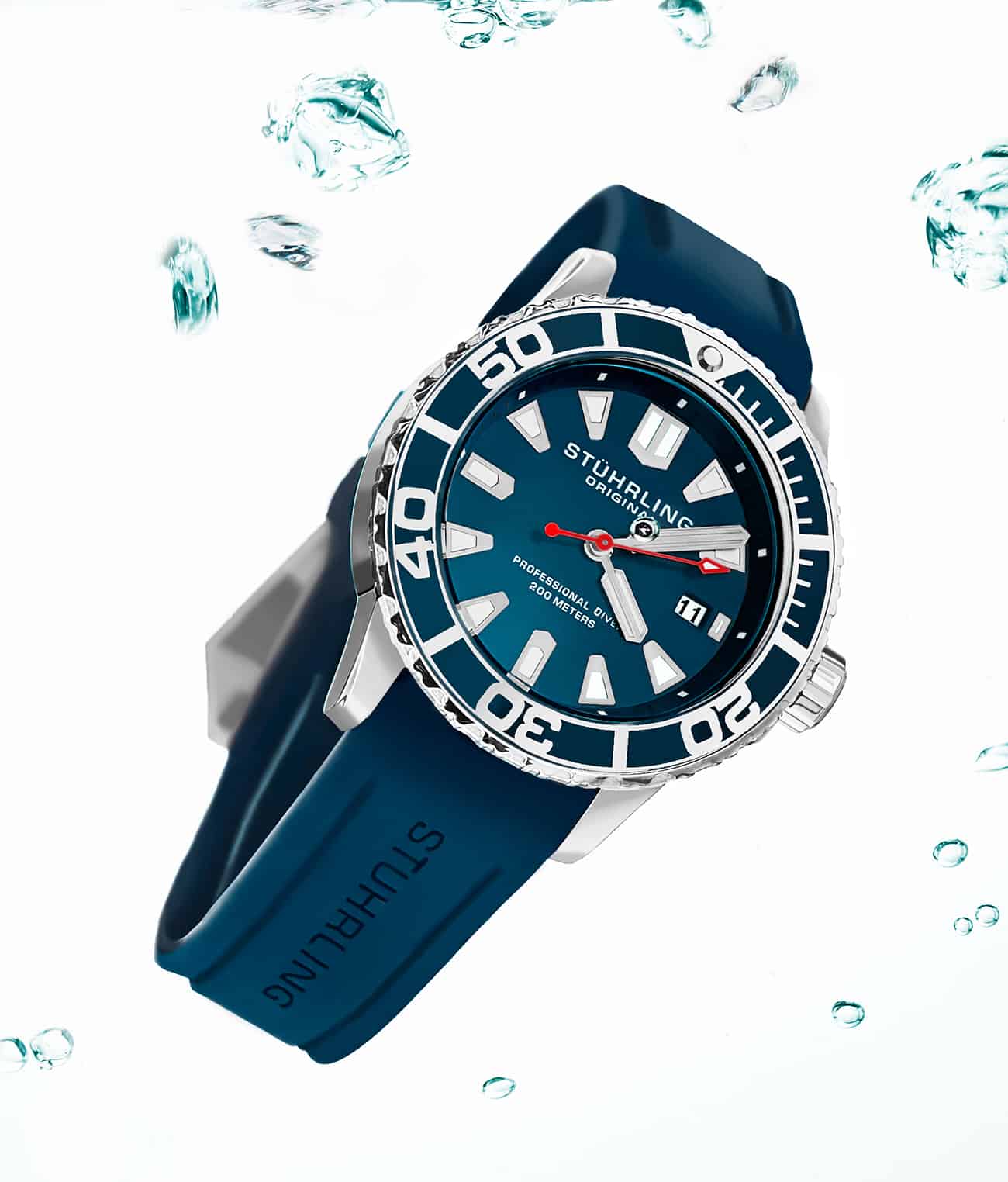 Stührling Sailtimer 708 Quartz 42mm Diver - Image 7