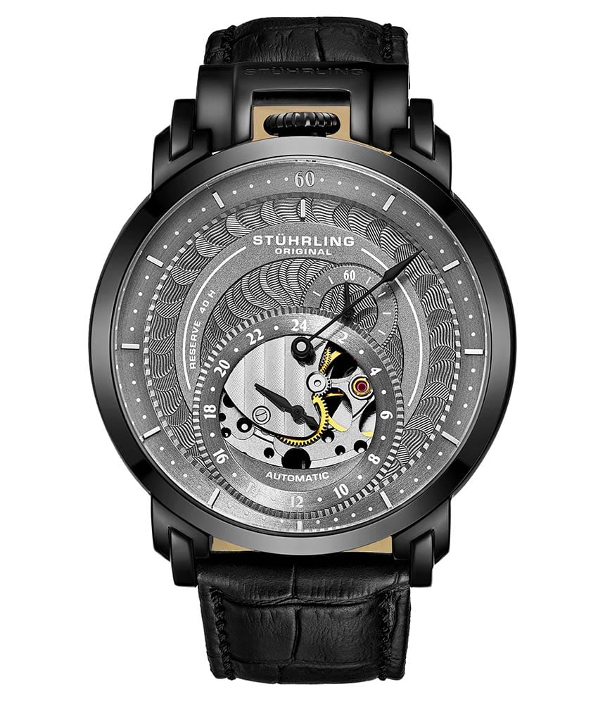 Stührling Savoy 942 Automatic Regulator 44mm Skeleton - Image 7