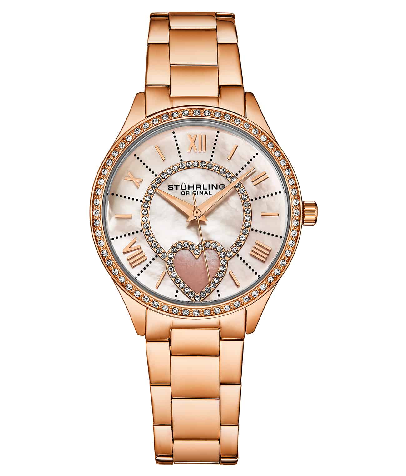 Stührling Saylor 38mm Mother of Pearl Quartz 4019 Classic - Image 3