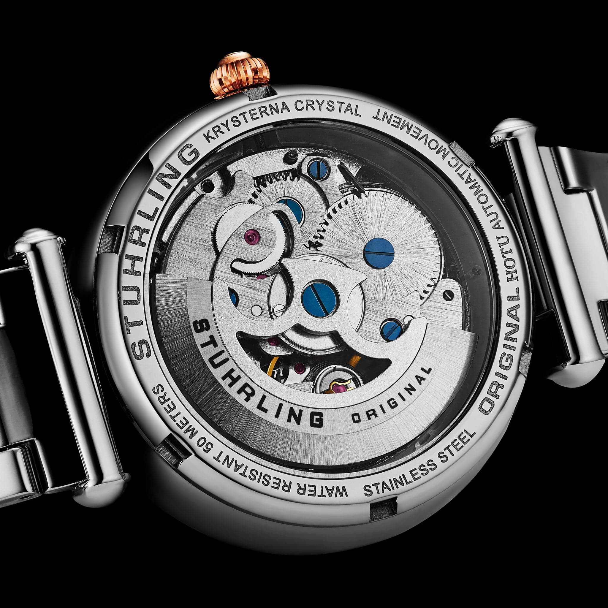 StührlingLuxe Automatic 4023 38mm Skelton - Image 5