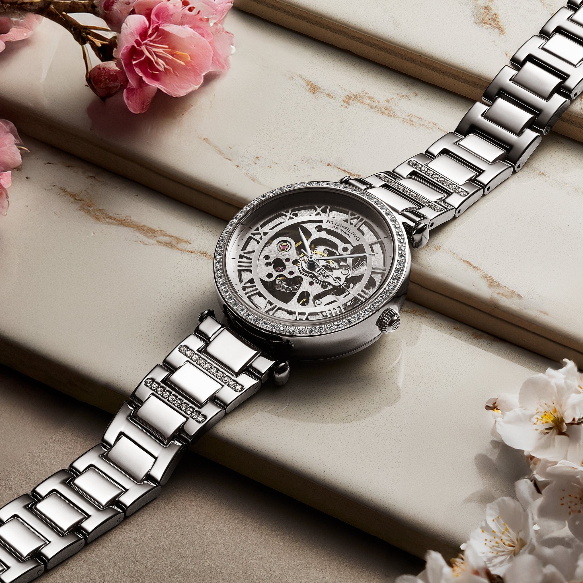 StührlingLuxe Automatic 4023 38mm Skelton - Image 9