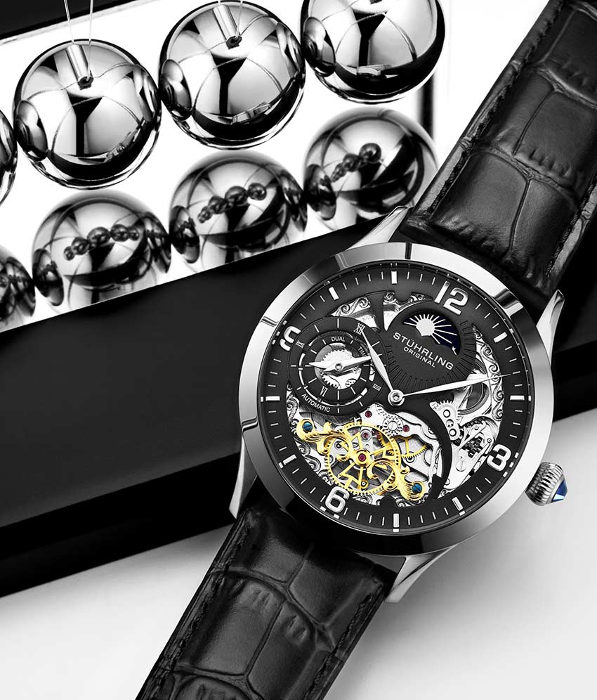 Stührling Special Reserve Automatic 44mm Skeleton - Image 27