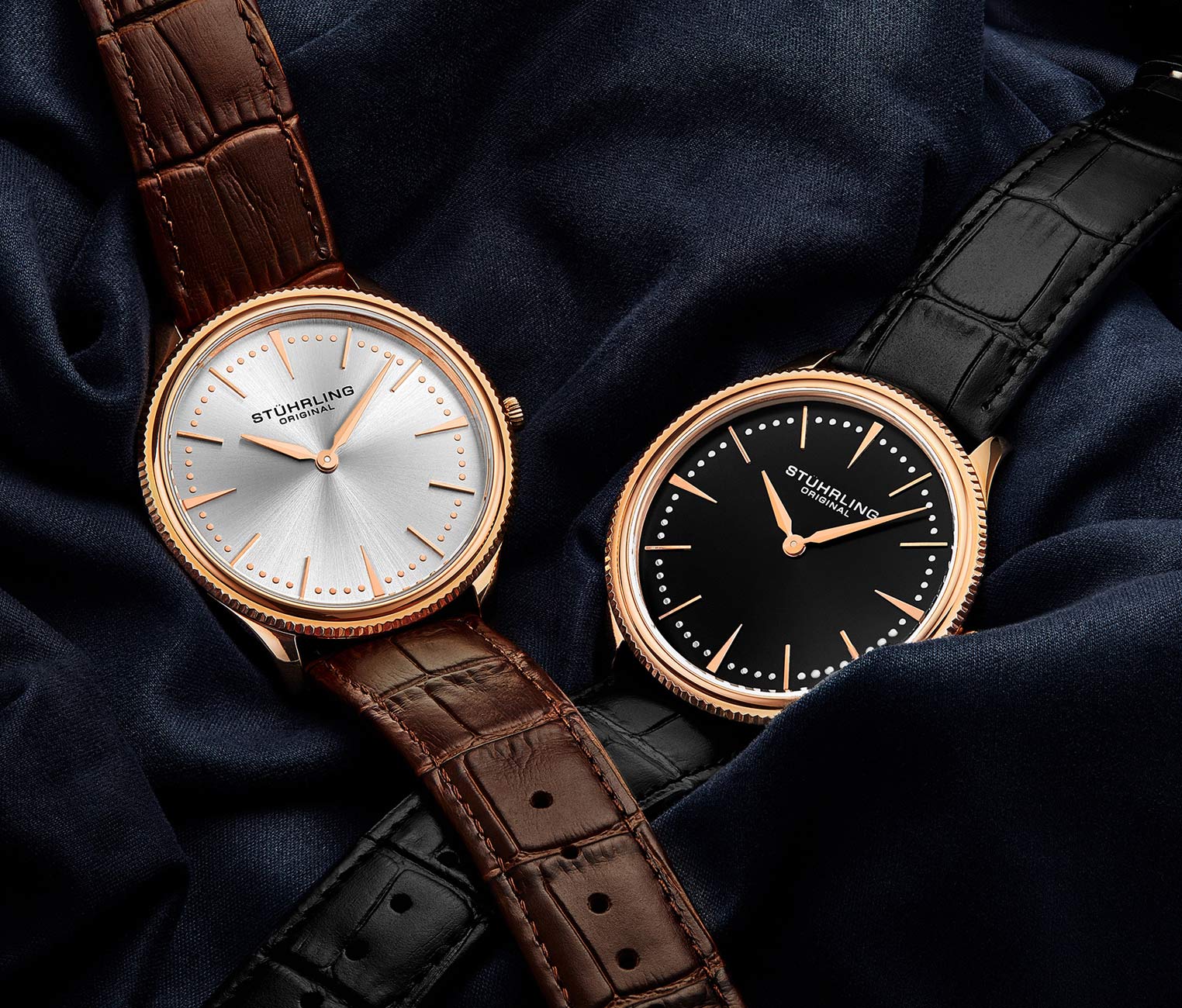 Stührling Silhouette 3984 Quartz 41mm Classic - Image 12