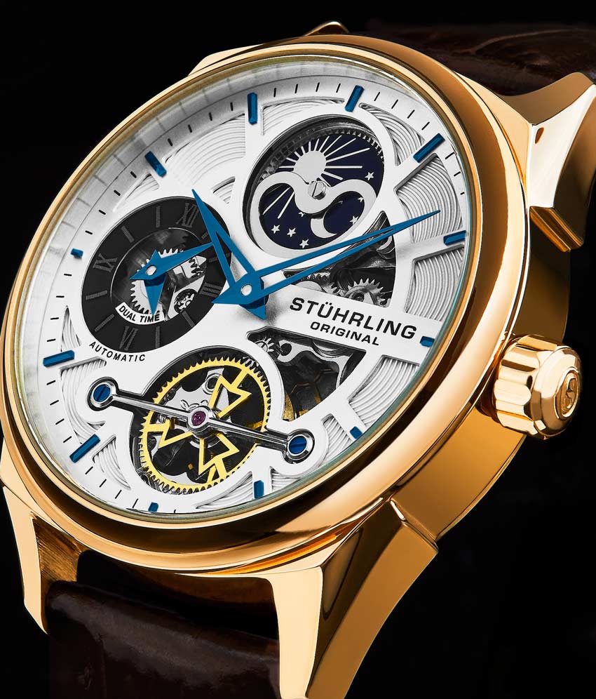 Stührling Special Reserve 3918 Automatic 43mm Skeleton - Image 19