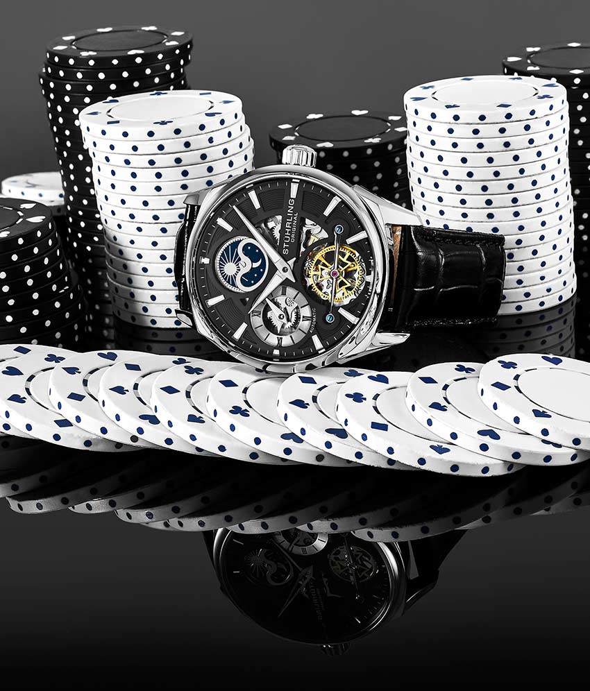 Stührling Special Reserve 3918 Automatic 43mm Skeleton - Image 34
