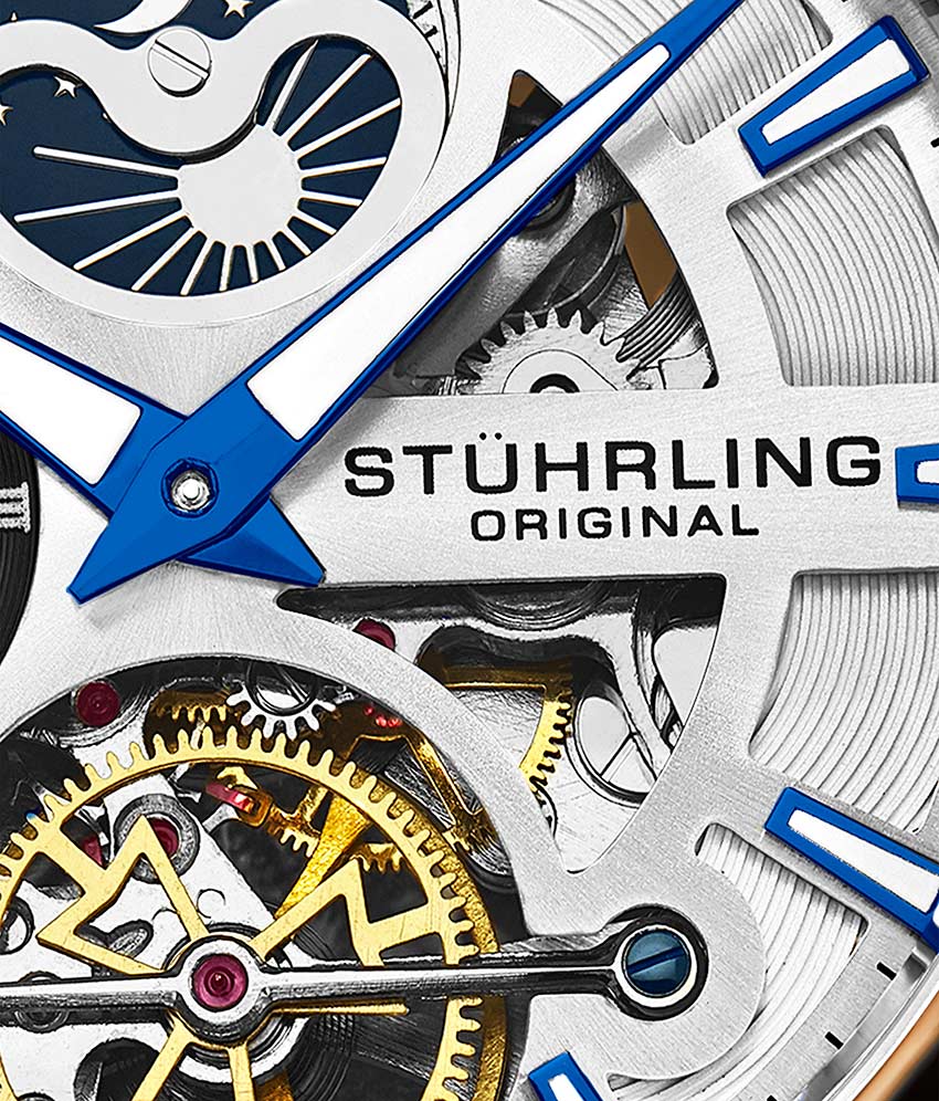 Stührling Special Reserve 3918 Automatic 43mm Skeleton - Image 41