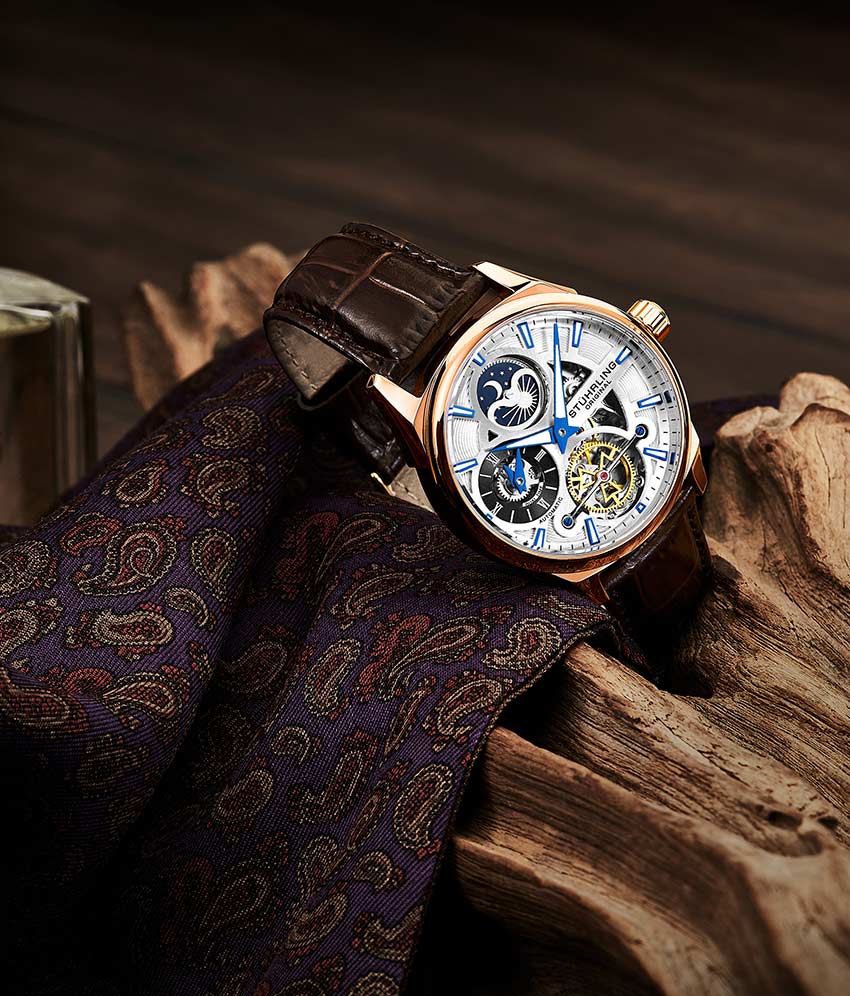 Stührling Special Reserve 3918 Automatic 43mm Skeleton - Image 46