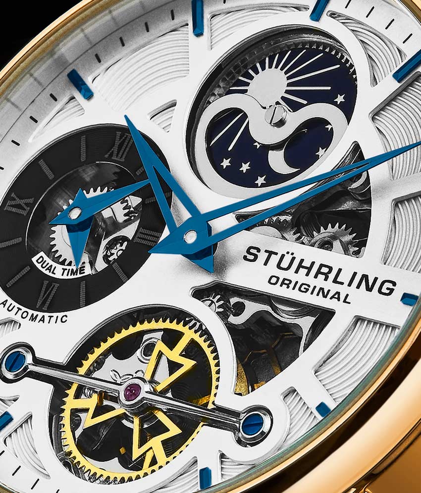 Stührling Special Reserve 3918 Automatic 43mm Skeleton - Image 54