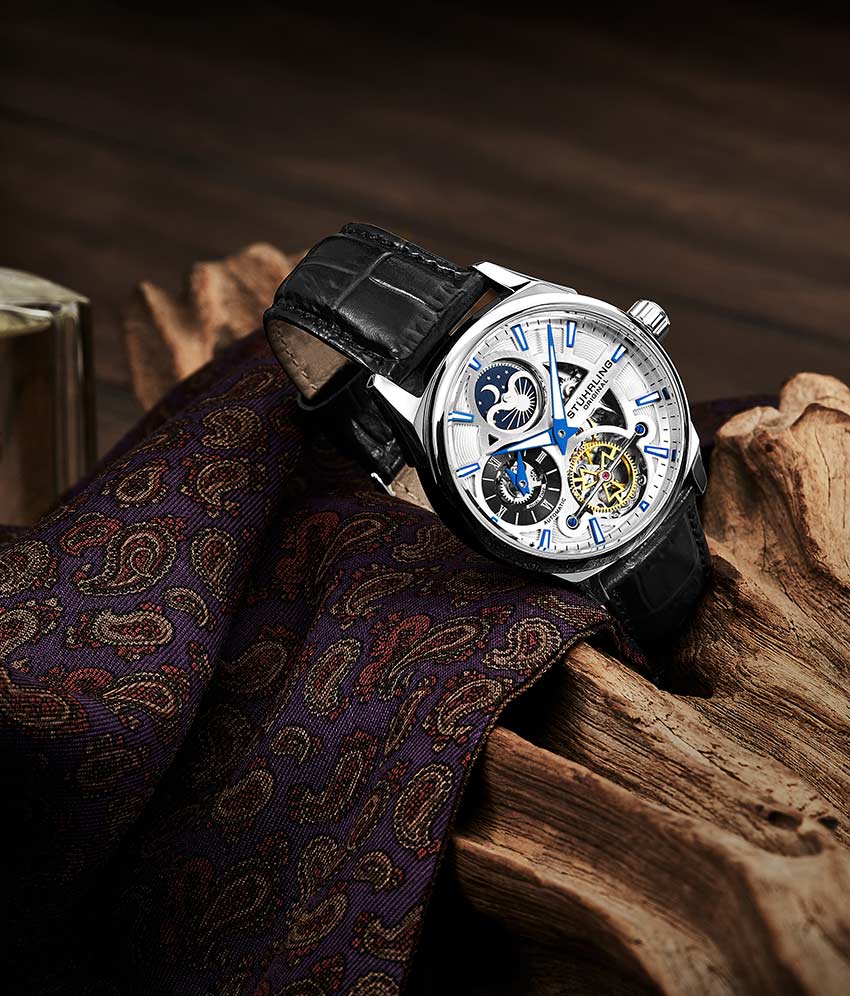 Stührling Special Reserve 3918 Automatic 43mm Skeleton - Image 8
