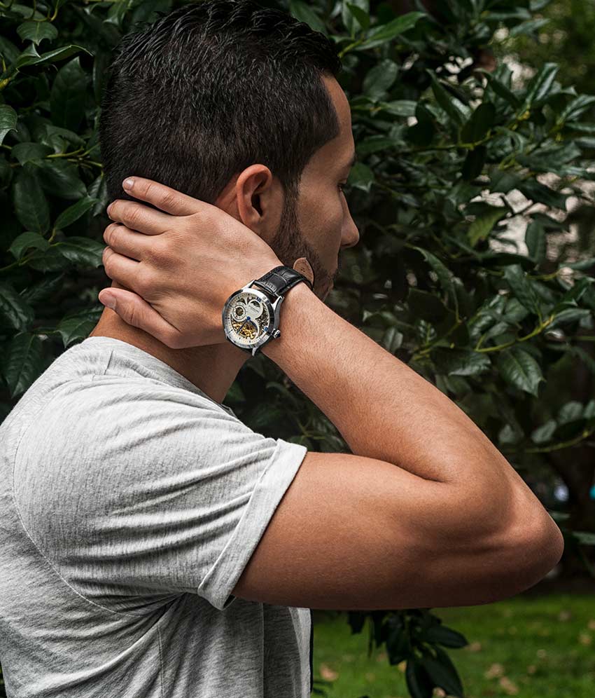 Stührling Special Reserve 3921 Automatic 44mm Skeleton - Image 6