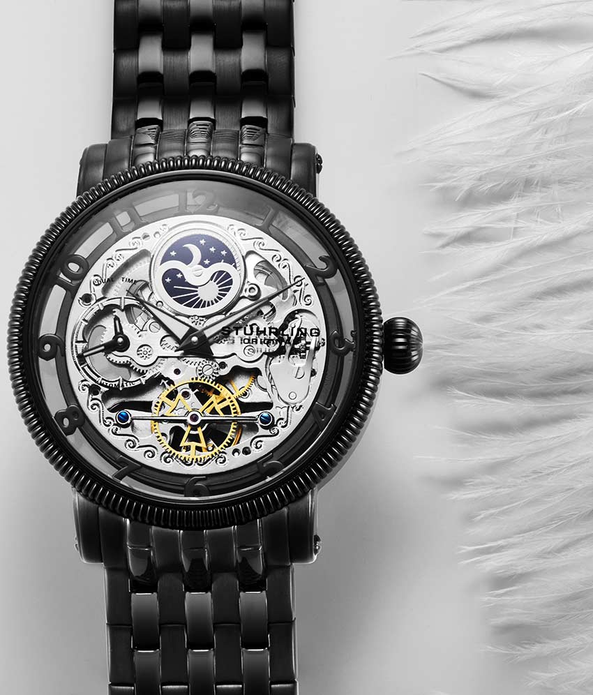 Stührling Special Reserve 3923 Automatic 48mm Skeleton - Image 4