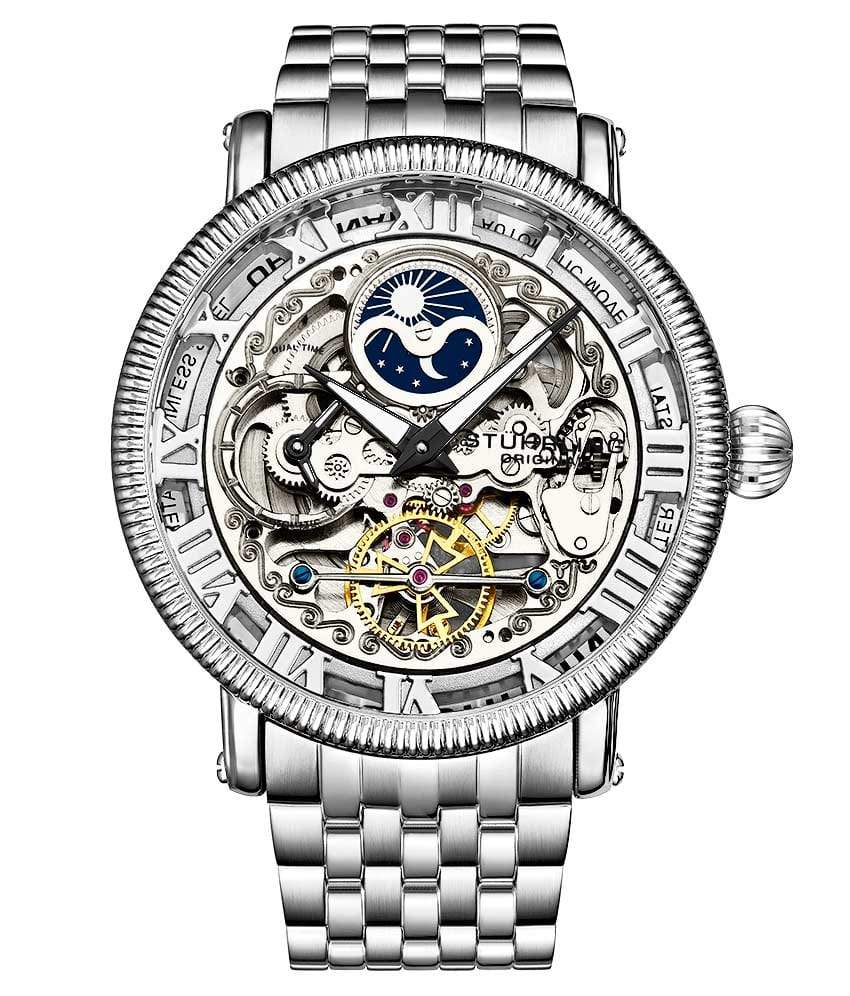 Stührling Special Reserve 411 Automatic 48mm Skeleton - Image 10