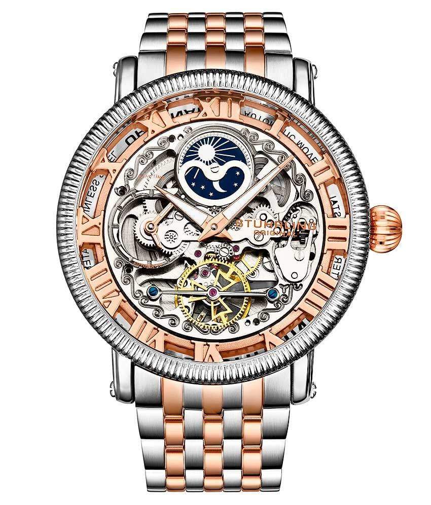 Stührling Special Reserve 411 Automatic 48mm Skeleton - Image 25