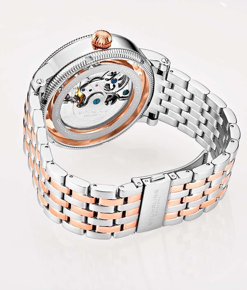 Stührling Special Reserve 411 Automatic 48mm Skeleton - Image 26