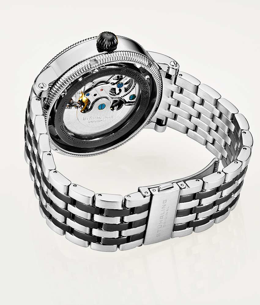 Stührling Special Reserve 411 Automatic 48mm Skeleton - Image 3