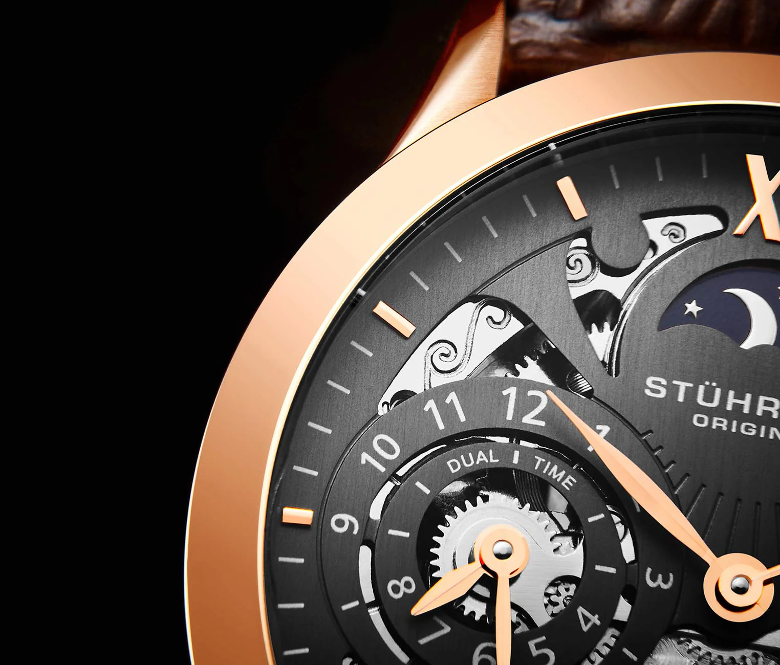 Stührling Special Reserve 571 Automatic 44mm Skeleton - Image 12