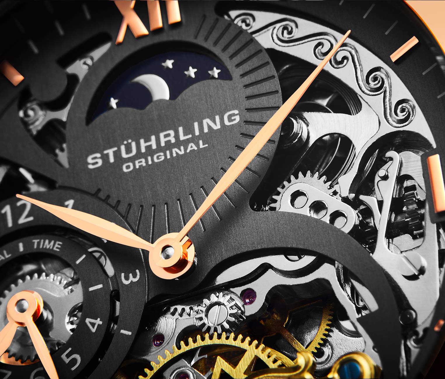 Stührling Special Reserve 571 Automatic 44mm Skeleton - Image 14