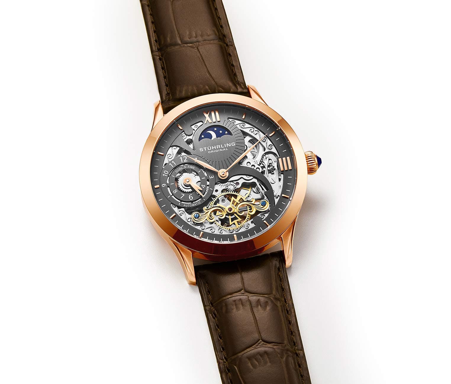 Stührling Special Reserve 571 Automatic 44mm Skeleton - Image 17