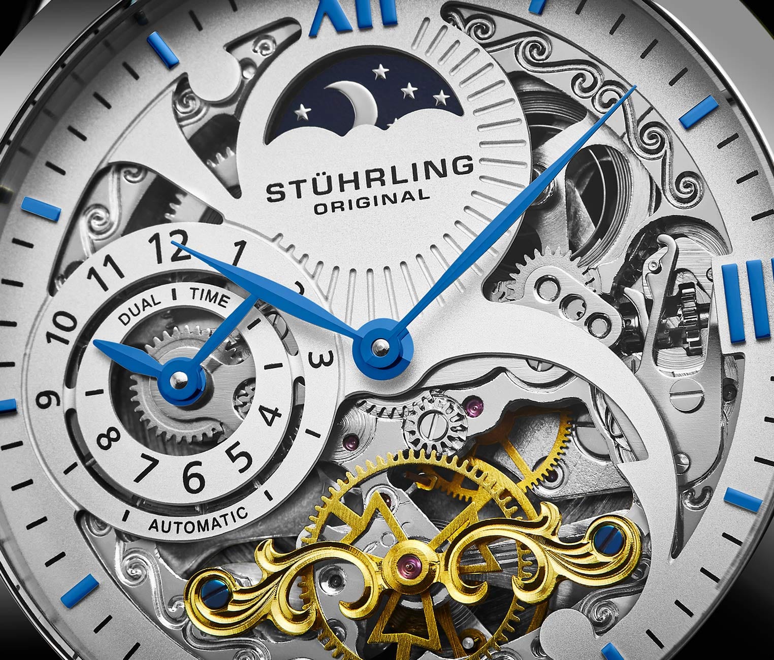 Stührling Special Reserve 571 Automatic 44mm Skeleton - Image 24