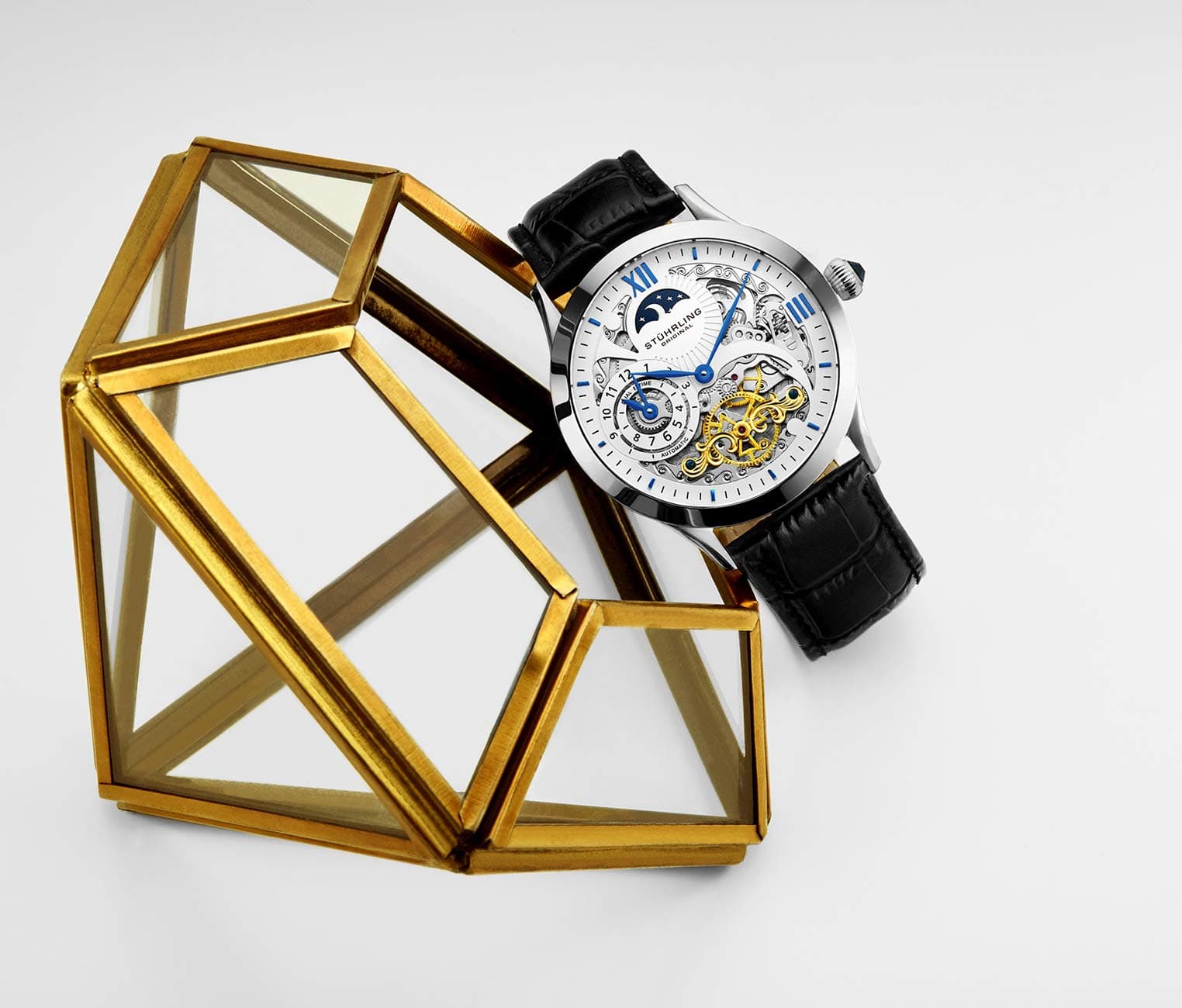 Stührling Special Reserve 571 Automatic 44mm Skeleton - Image 29
