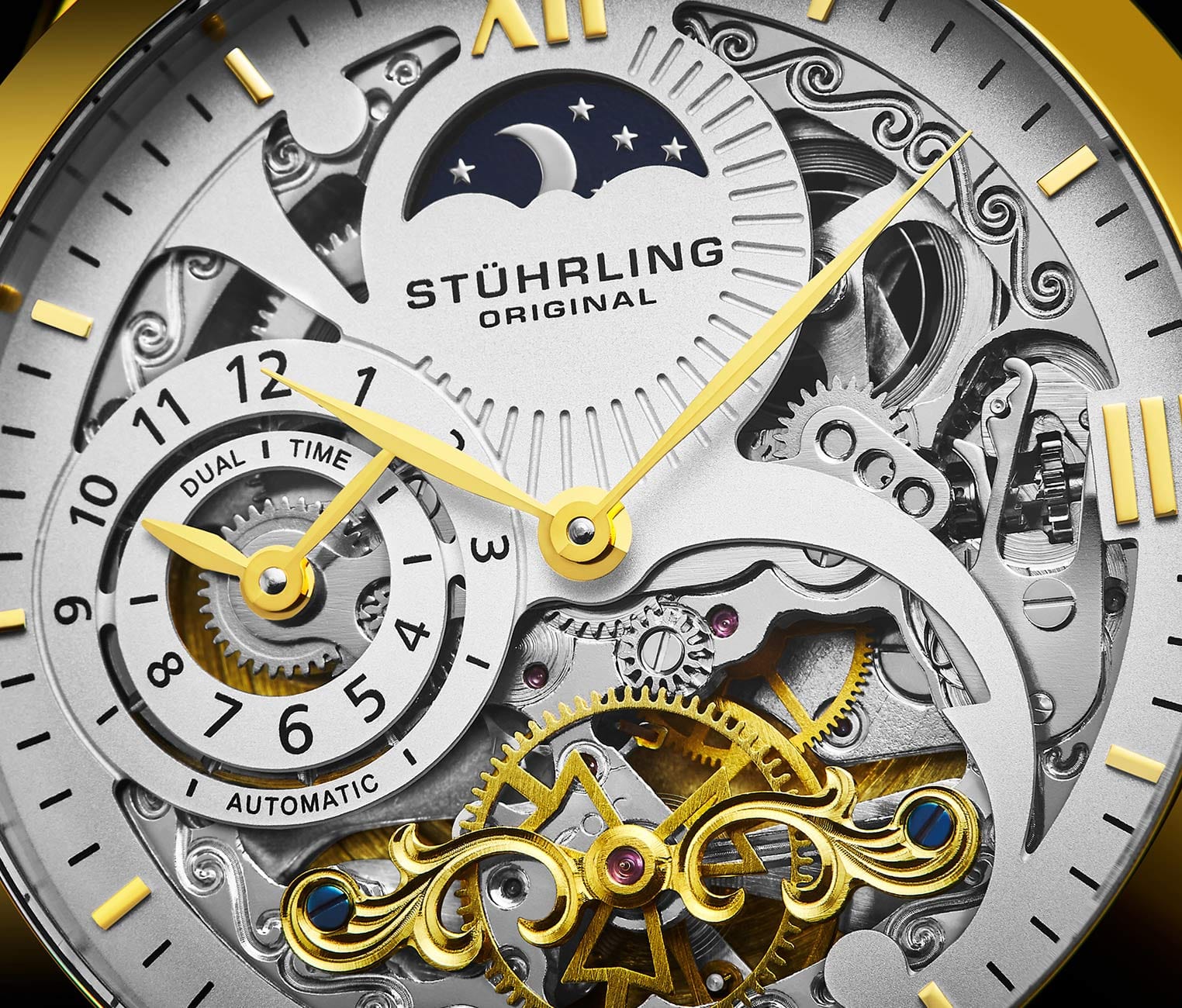 Stührling Special Reserve 571 Automatic 44mm Skeleton - Image 34