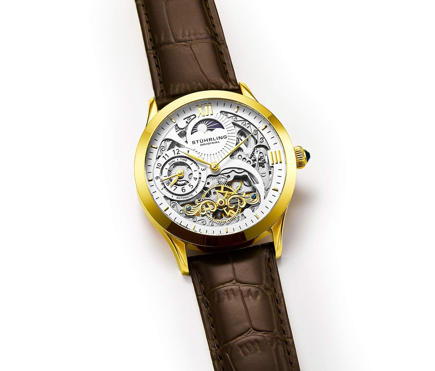 Stührling Special Reserve 571 Automatic 44mm Skeleton - Image 37