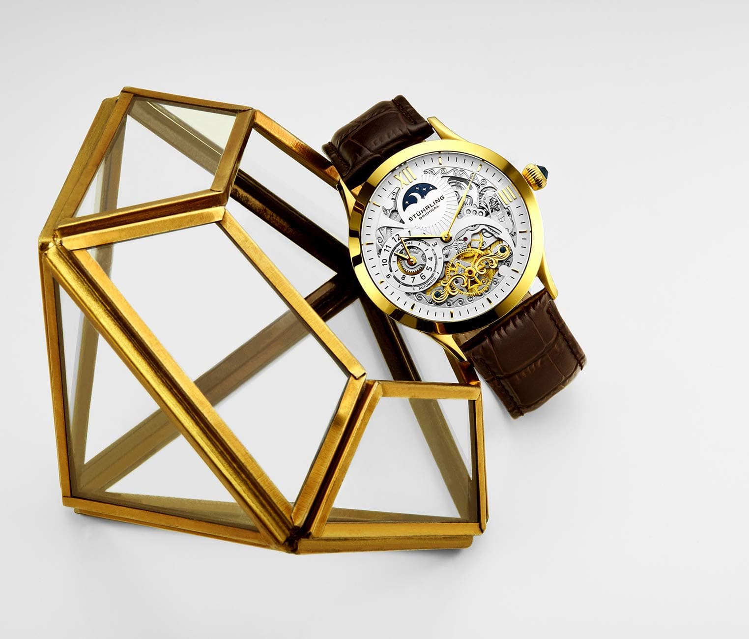 Stührling Special Reserve 571 Automatic 44mm Skeleton - Image 39