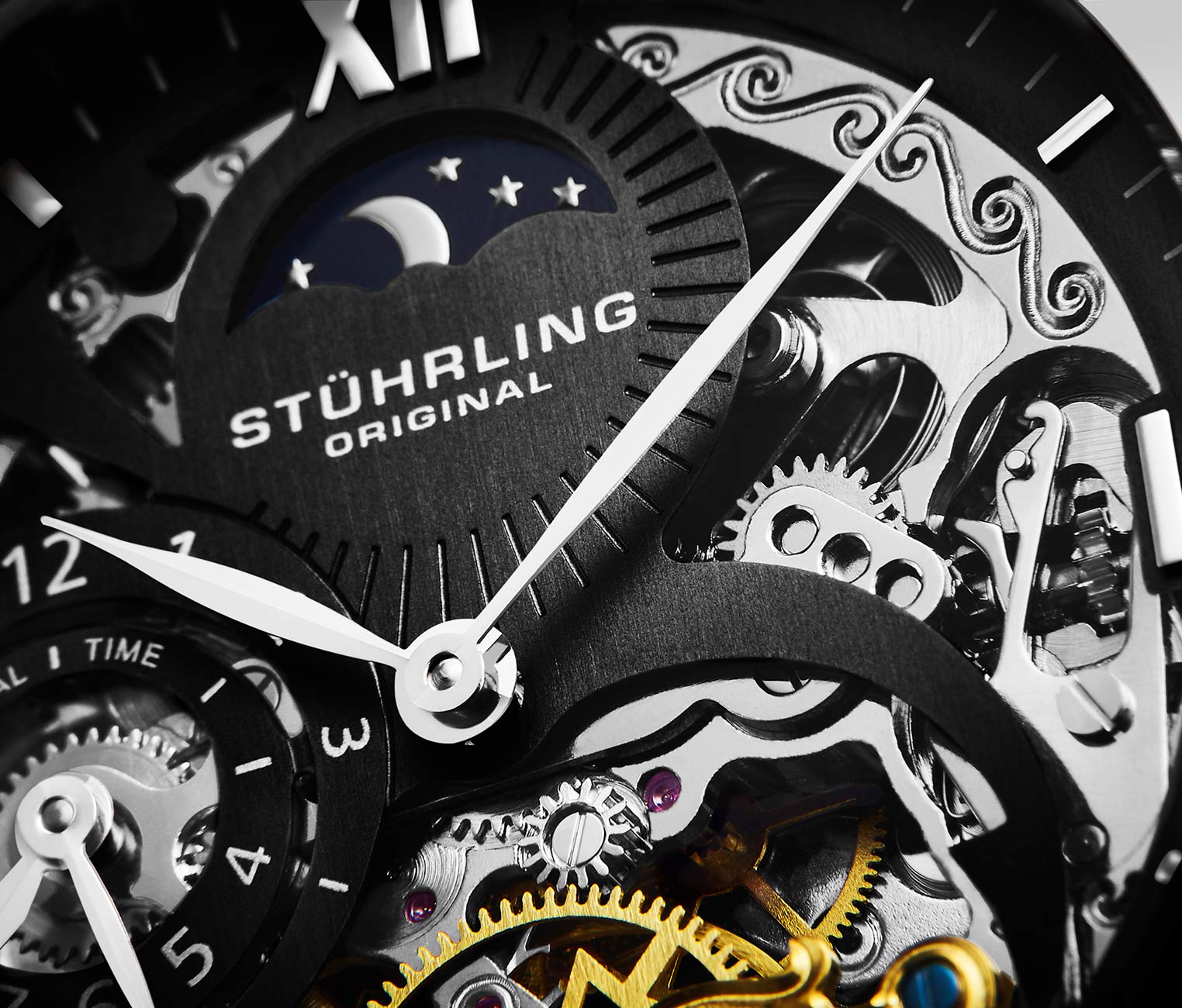 Stührling Special Reserve 571 Automatic 44mm Skeleton - Image 5