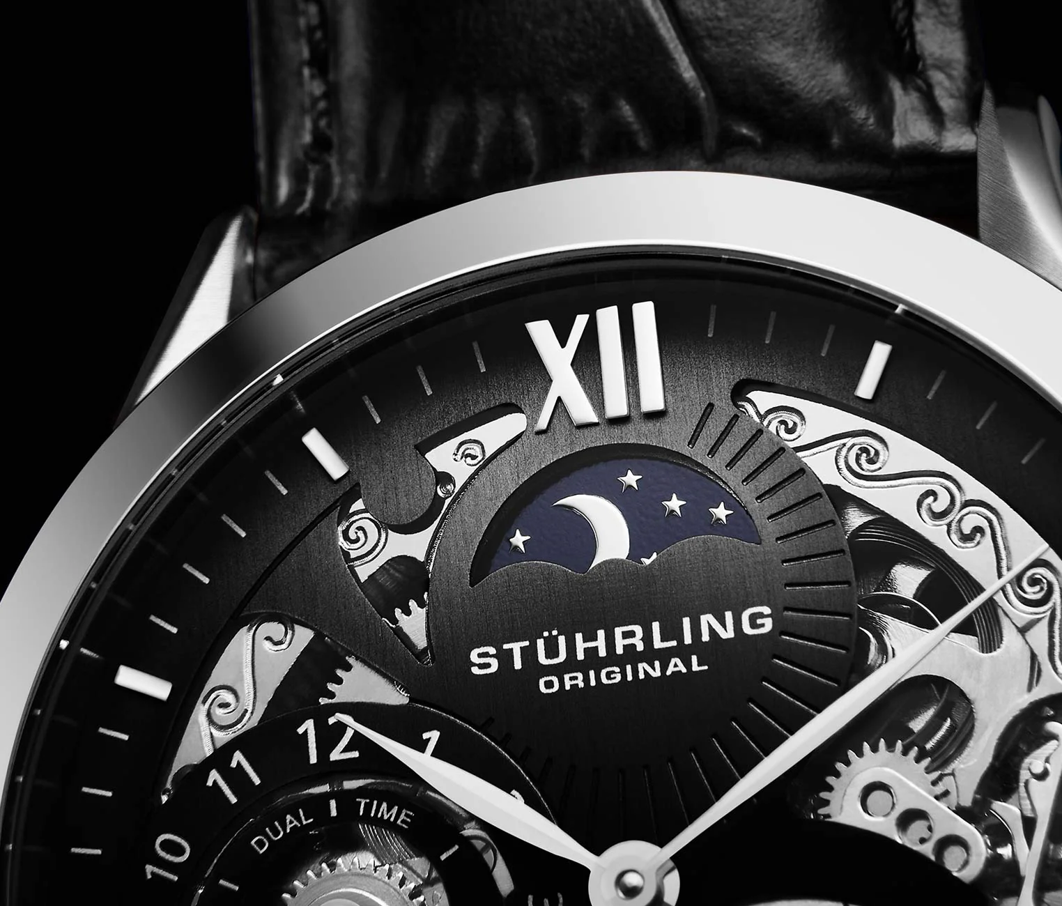 Stührling Special Reserve 571 Automatic 44mm Skeleton - Image 6