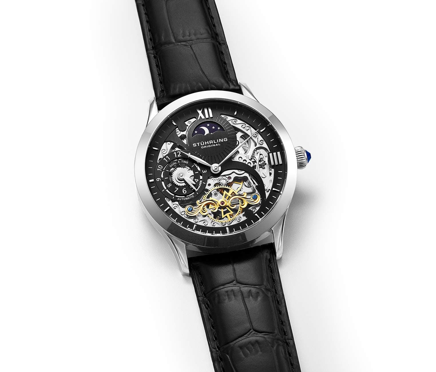 Stührling Special Reserve 571 Automatic 44mm Skeleton - Image 8