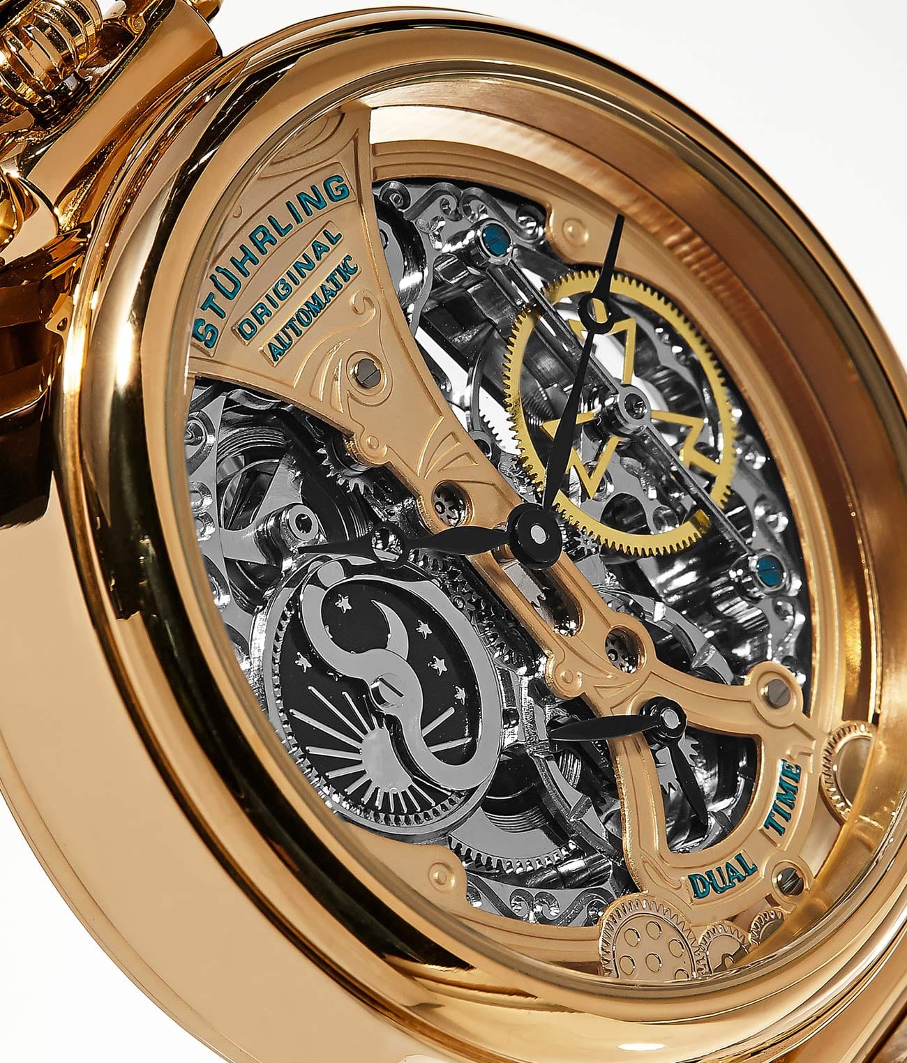 Stührling Special Reserve 797 Automatic 46mm Skeleton - Image 25