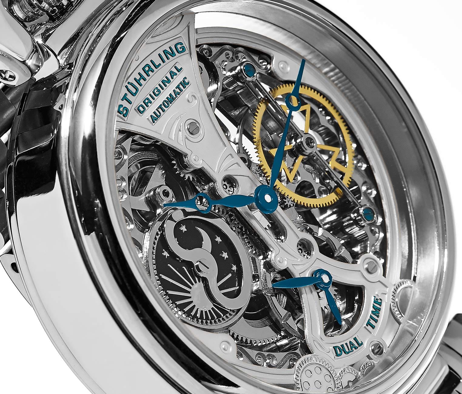 Stührling Special Reserve 797 Automatic 46mm Skeleton - Image 9