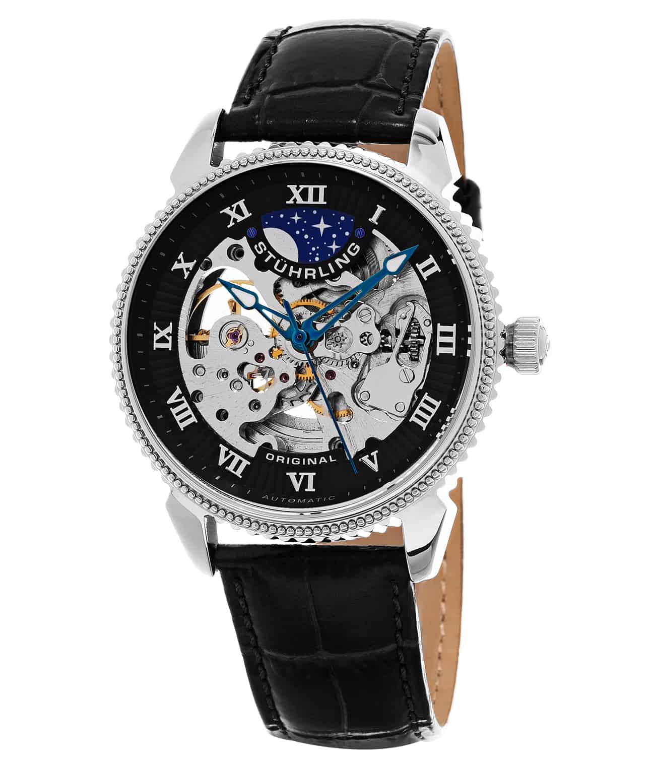 Stührling Special Reserve 835 and 3983 Automatic 40mm Skeleton - Image 11