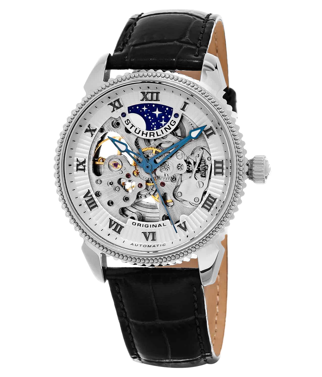 Stührling Special Reserve 835 and 3983 Automatic 40mm Skeleton - Image 9