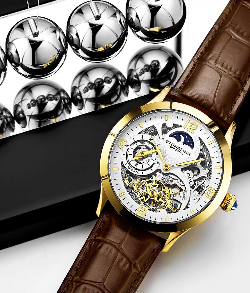 Stührling Special Reserve Automatic 44mm Skeleton - Image 11