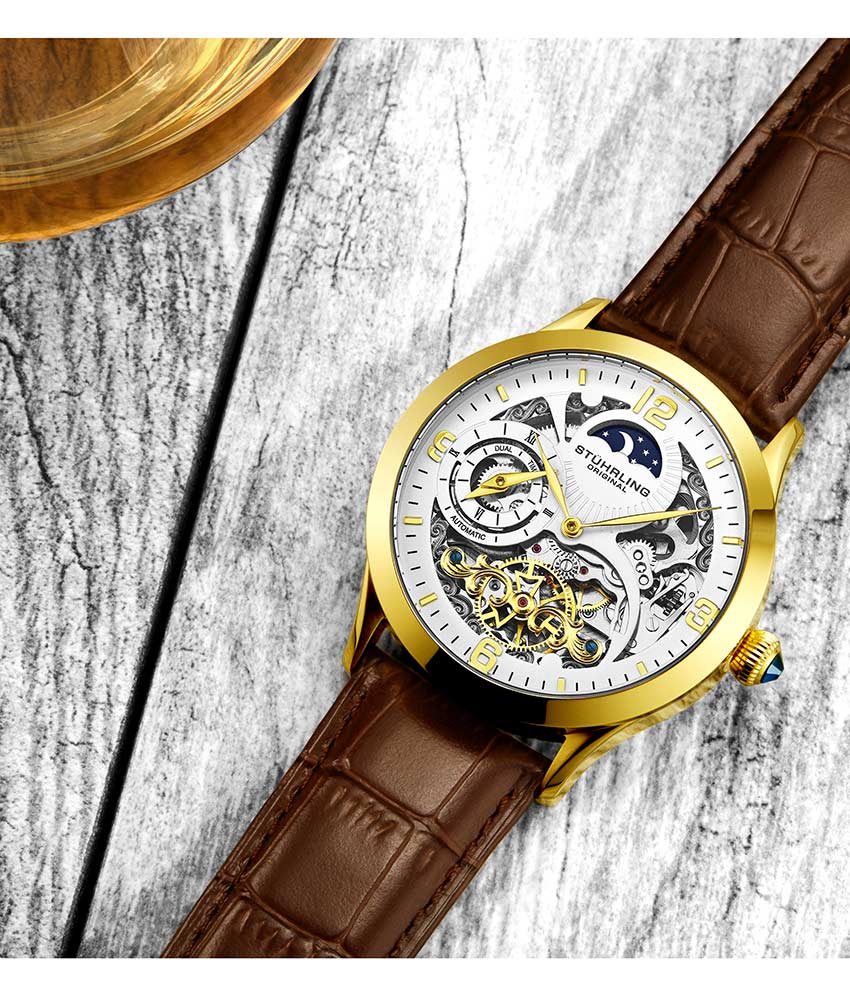Stührling Special Reserve Automatic 44mm Skeleton - Image 13
