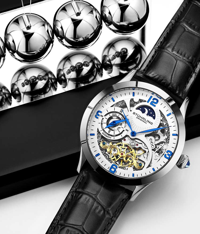 Stührling Special Reserve Automatic 44mm Skeleton - Image 4