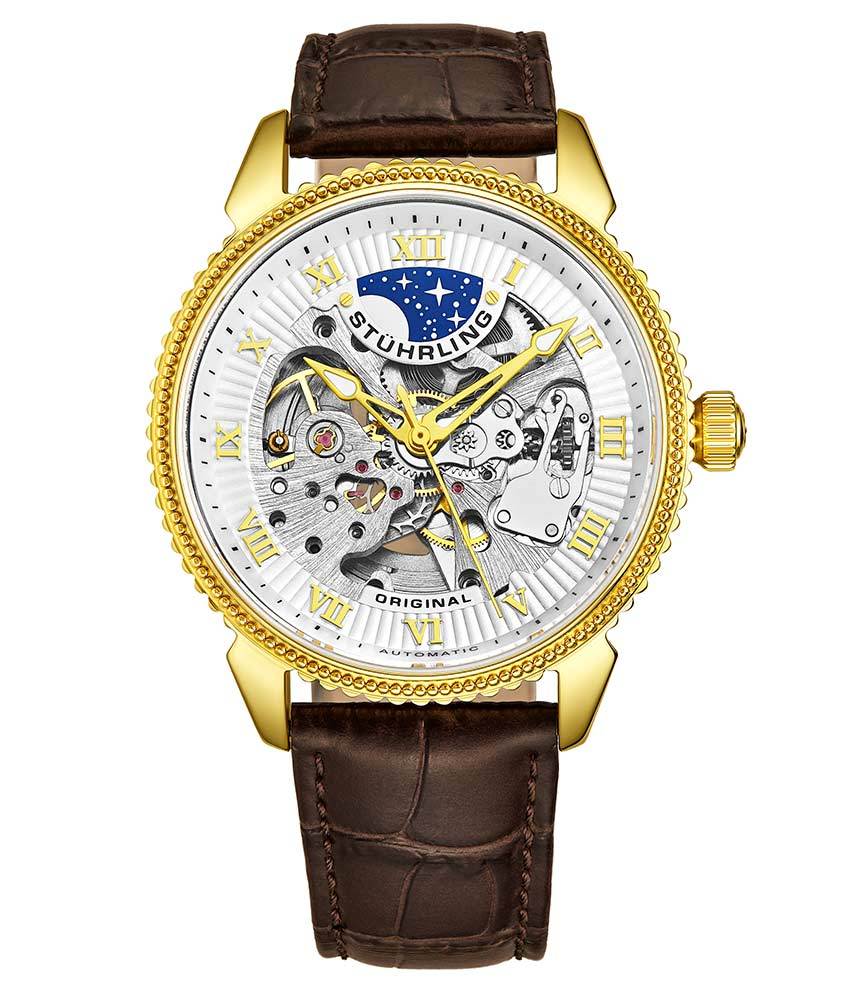 Stührling Special Reserve 3983 Automatic 40mm Skeleton - Image 6