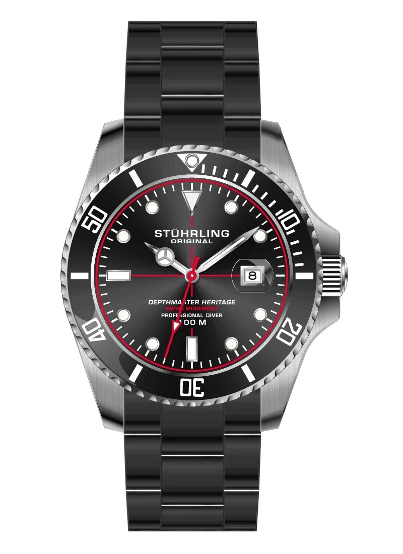 Stührling ST887 Quartz 44mm Diver