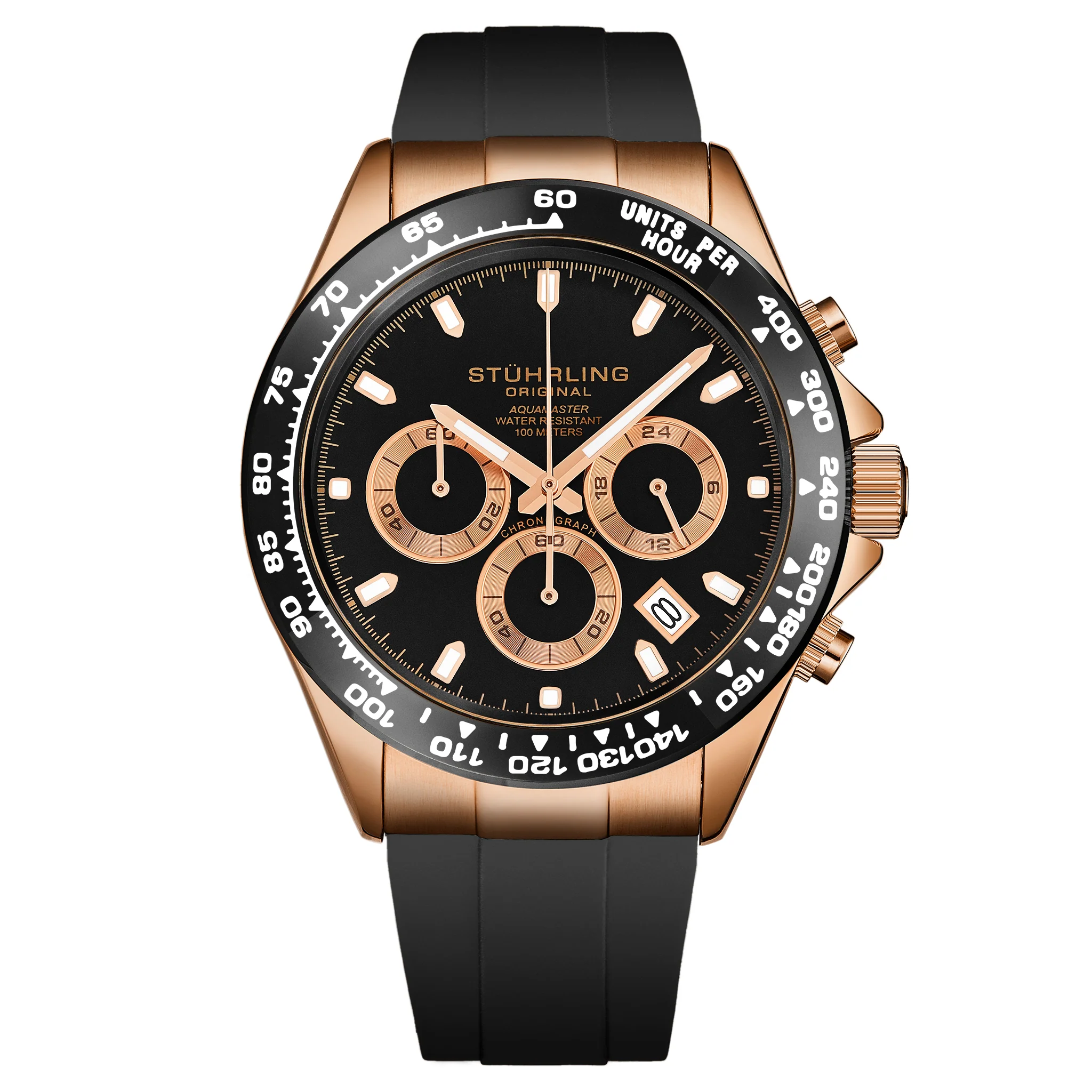 Stührling Aquamaster 4050 Chronograph Watch 42mm - Image 12